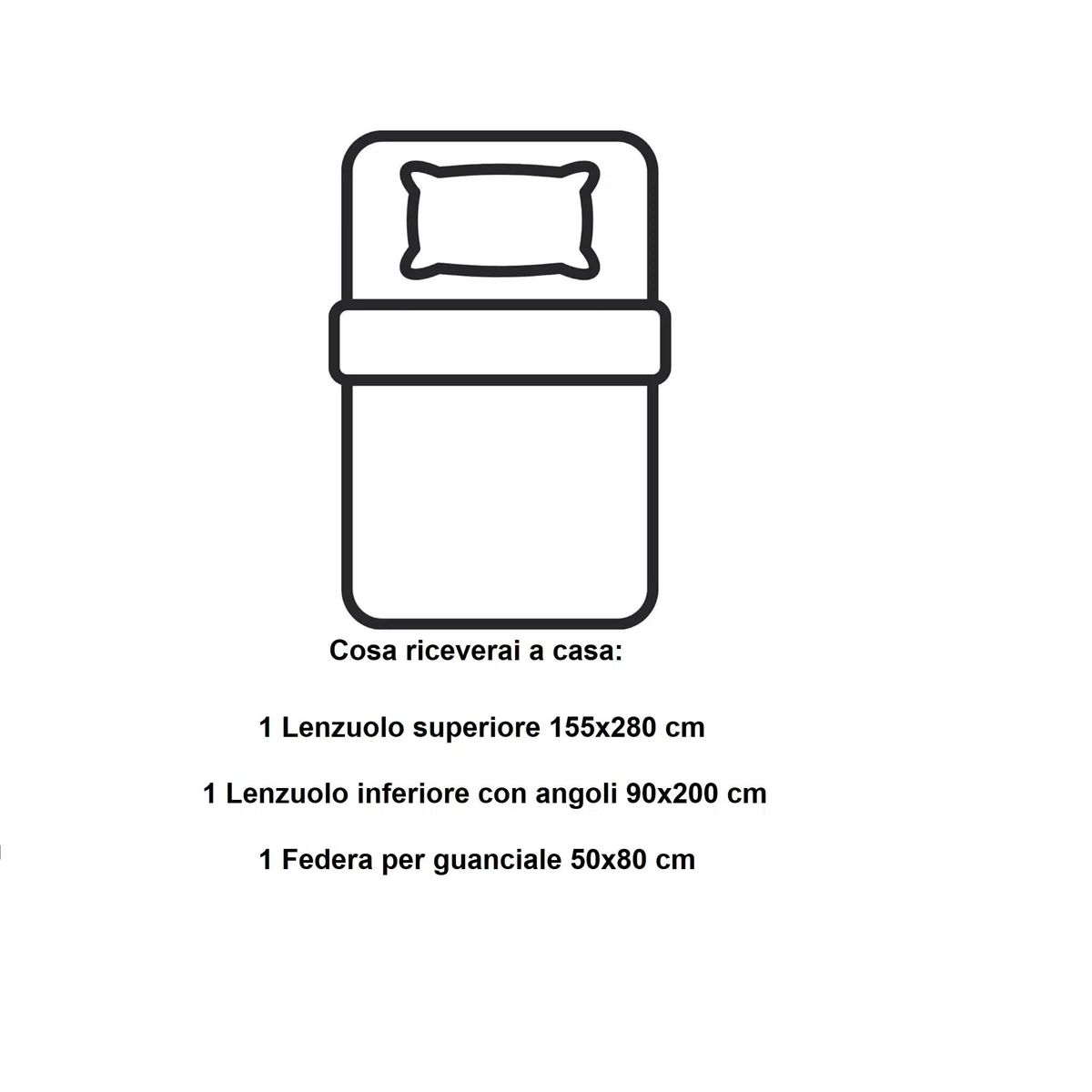 Caleffi Completo Lenzuola Letto Singolo 1 Piazza Art. City Car in 100% Cotone Colori Beige o Grigio (Beige)