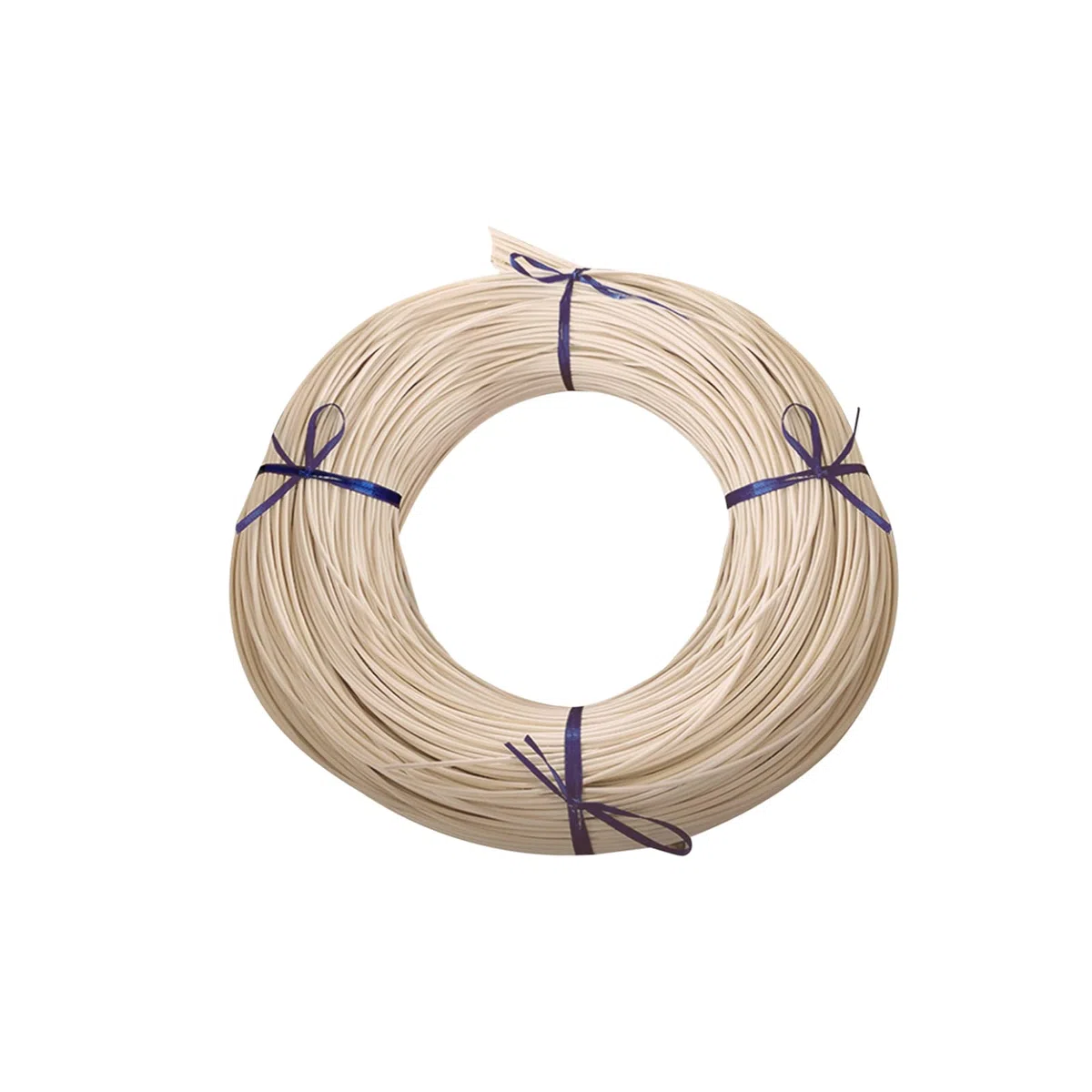 Tubo per peddigg Staken, diametro del materiale intrecciato, rotolo di circa 500 g di tubo naturale (diametro 4 mm, AB)