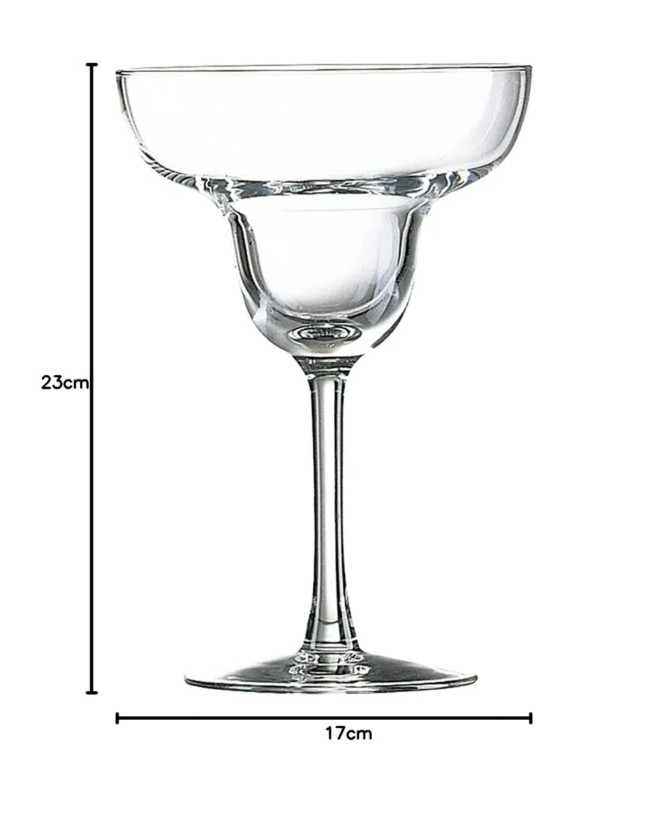Arcoroc DP092 Elegance Margarita Bicchieri 270 ml (confezione da 6)