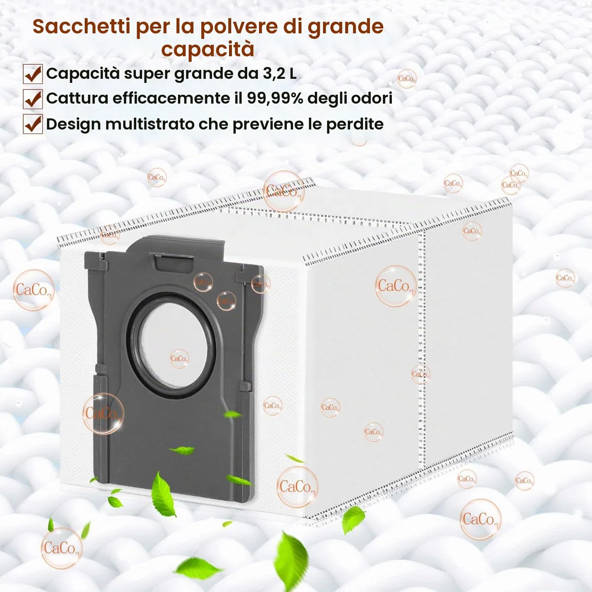Accessori per Dreame L10s Pro Ultra Heat/L10s Ultra Gen 2/X30 Ultral/Mova E30 Ultra, Include 1 Spazzola Principale, 4 Spazzole Laterali, 4 Filtri, 4 Panni Mop, 6 Sacchetti a Vuoto, 1 Spazzola Piccola