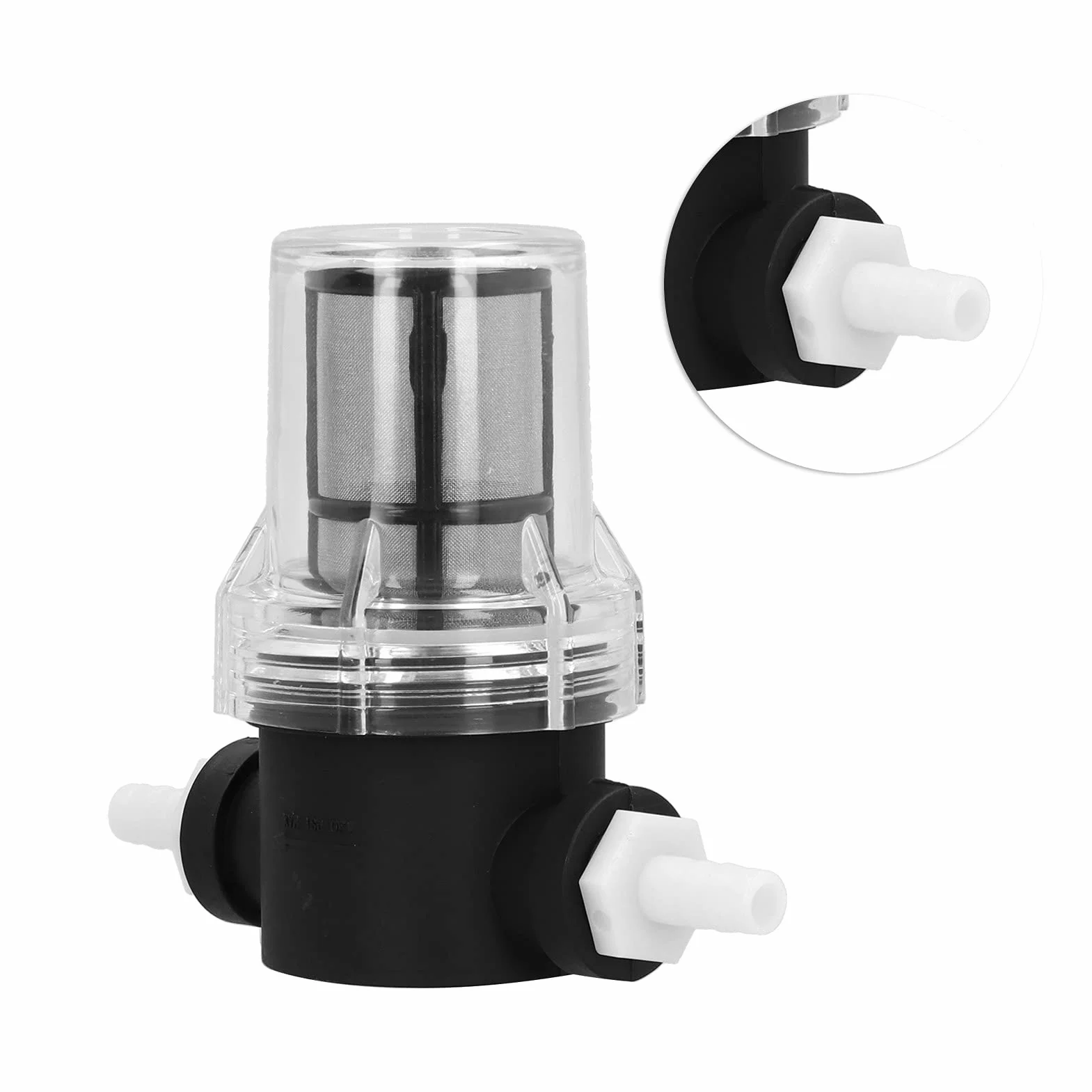 Dioche Filtro per Birra, Filtro in Linea per Birra per Birra Fatta in Casa 150 Micron 80 Mesh Filtraggio per Acqua e Birra, per Grandi Lotti e Birre Luppolate