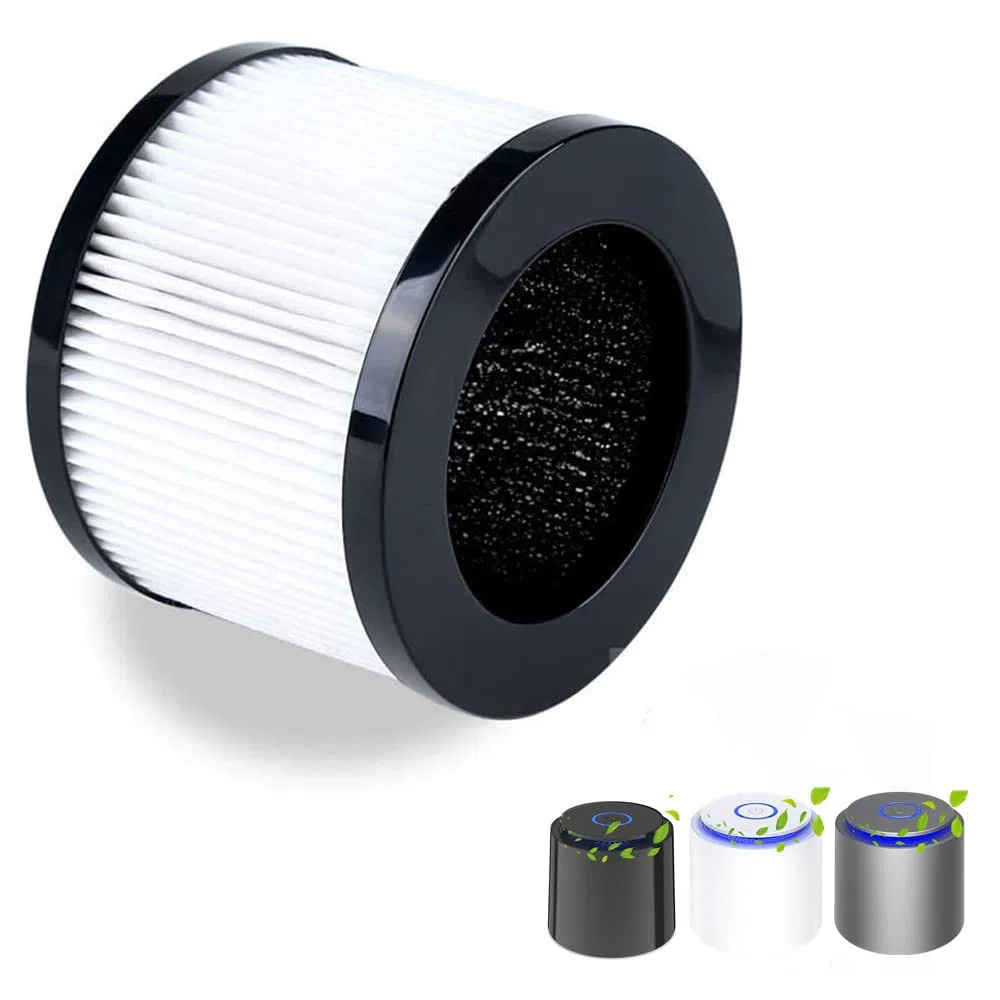 L/c 2 Pezzi per SY-701 Potente H13 Ad Alta Efficienza Purificatore D'aria Ricambio Elemento Filtrante Doppio Strato Filtro A Carbone Attivo