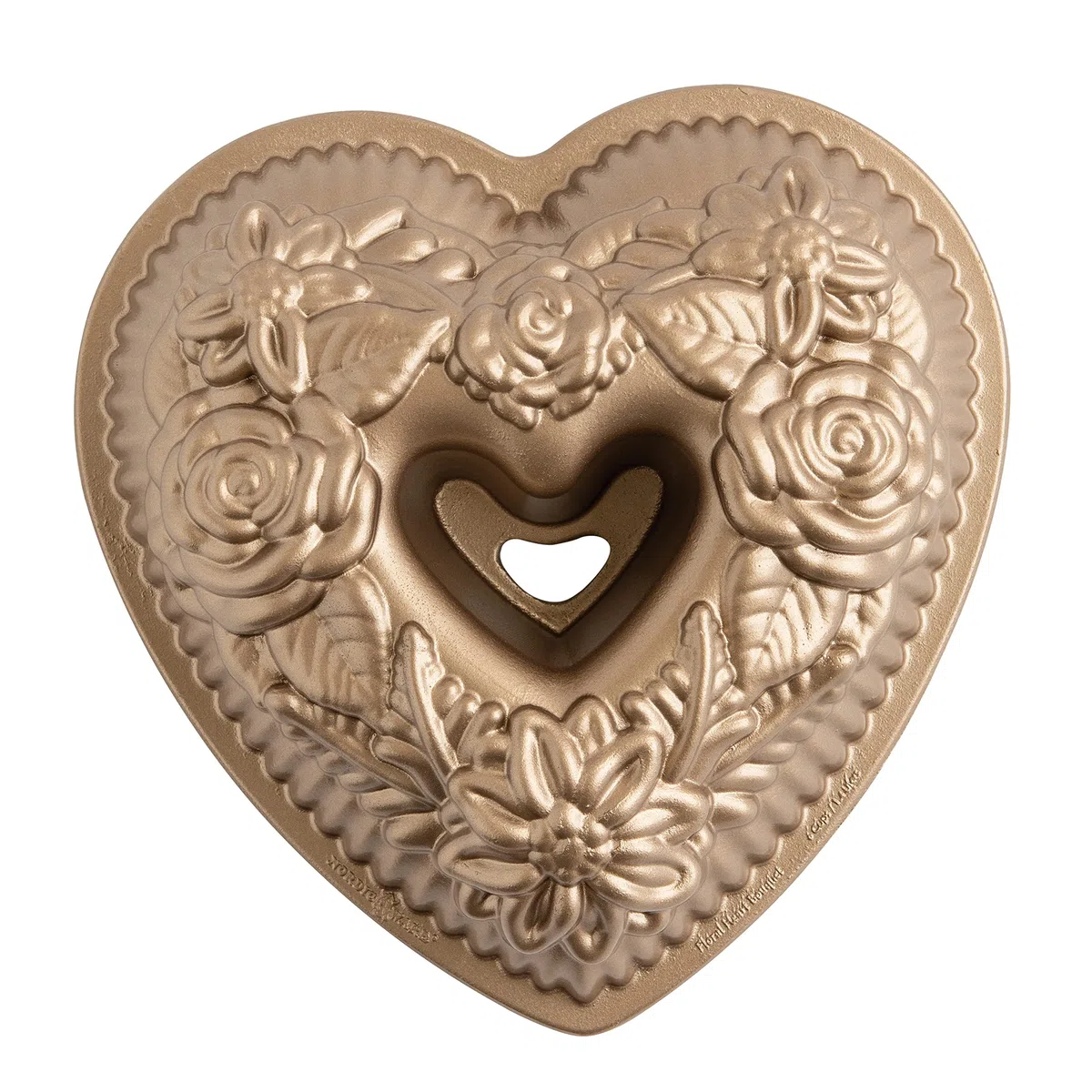 Nordic Ware Fasce con cuori floreali, 6 tazze