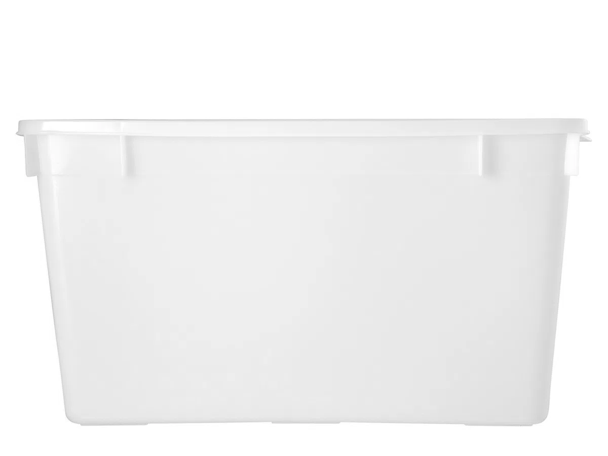 Giganplast GIG Cesta Chiusa, Bianco, 80x52x40 cm