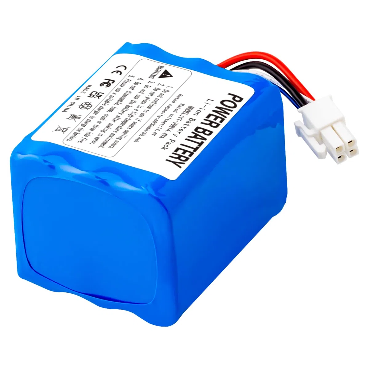Aspirapolvere Batteria di ricambio 14.4V 6000mAh Li-ion per Vorwerk Kobold VR200 20884-1