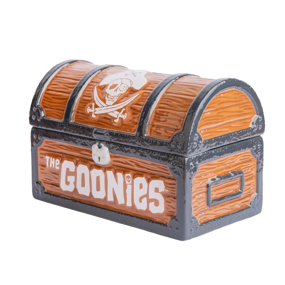 Grupo Erik Porta Biscotti The Goonies - Biscottiera con Coperchio, Barattolo per Biscotti da Cucina Scrigno del Tesoro | Contenitori per Alimenti: Goonies Gadget 20 x 12 x 13,5 cm