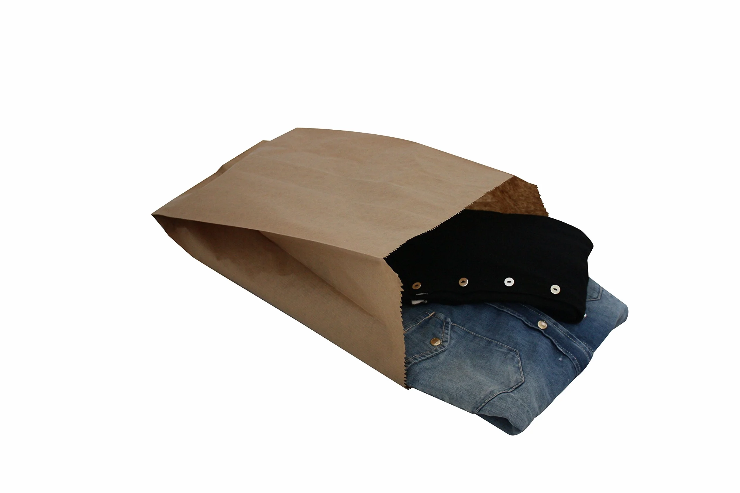 Carte Dozio - Sacchetti in carta Sealing Avana senza manici idonei al contatto alimentare - f.to cm 14x36+10-1000 pz a conf.