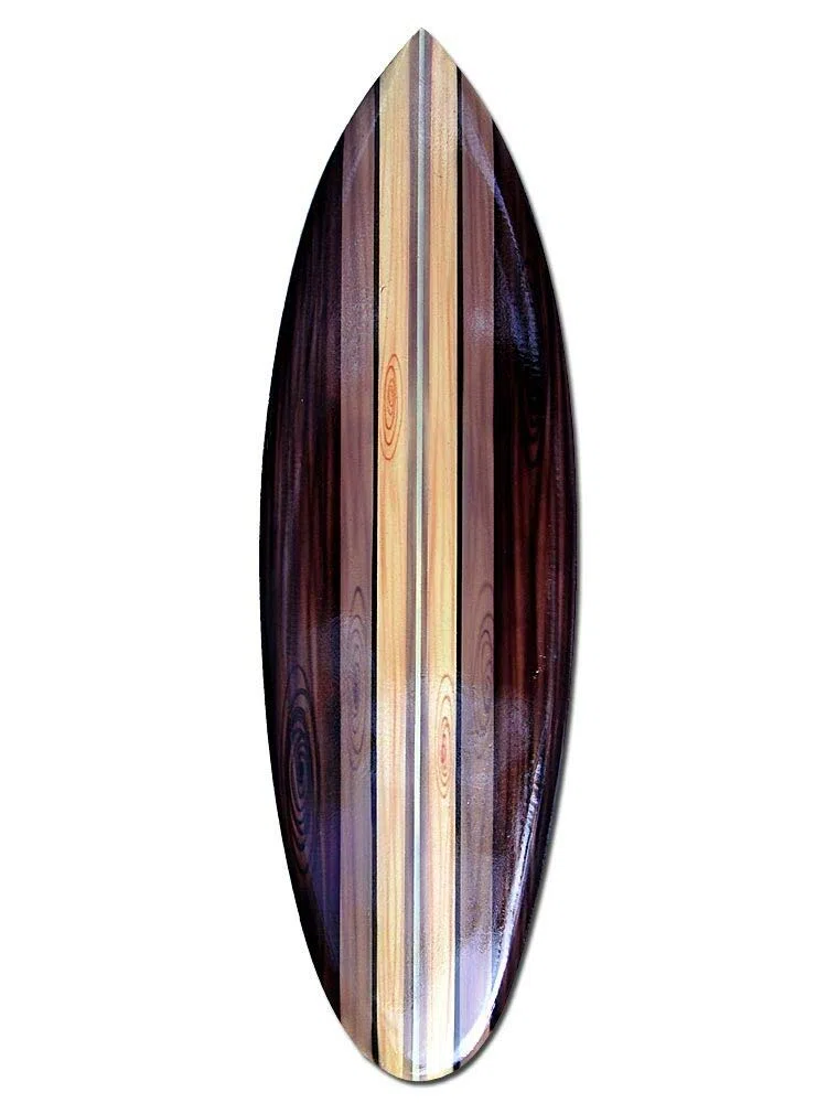 Seestern Sportswear Tavola da surf decorativa in legno, 50,80 o 100 cm, design aerografo, surf, equitazione
