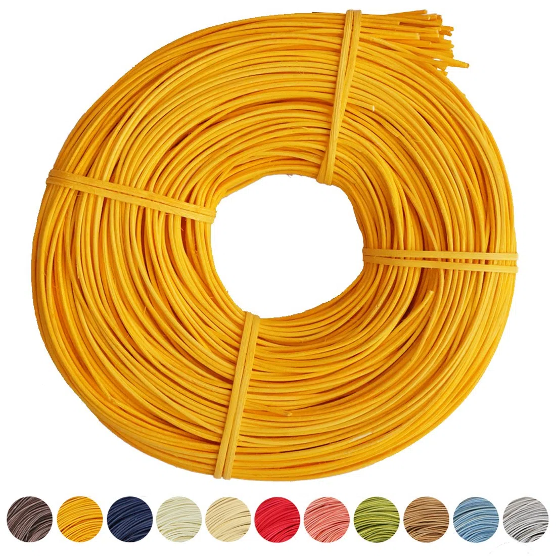 famos - Tubo per pedale, 2,25 mm, ca. 250 g (giallo)