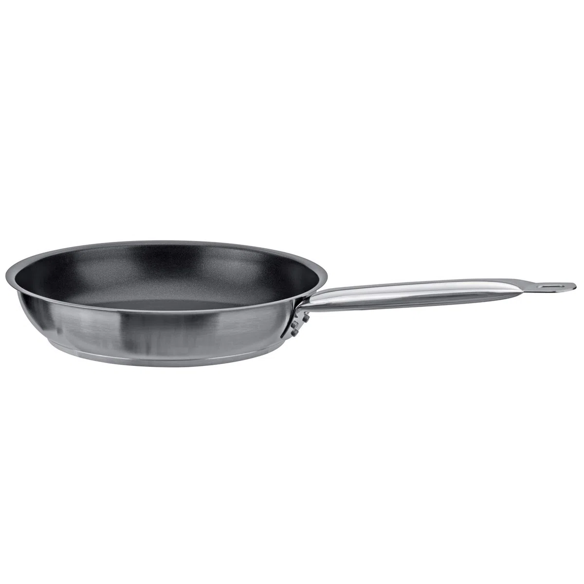 PIAZZA Padella - in Acciaio Inox Antiaderente - Collezione Chef - Diametro 20Cm