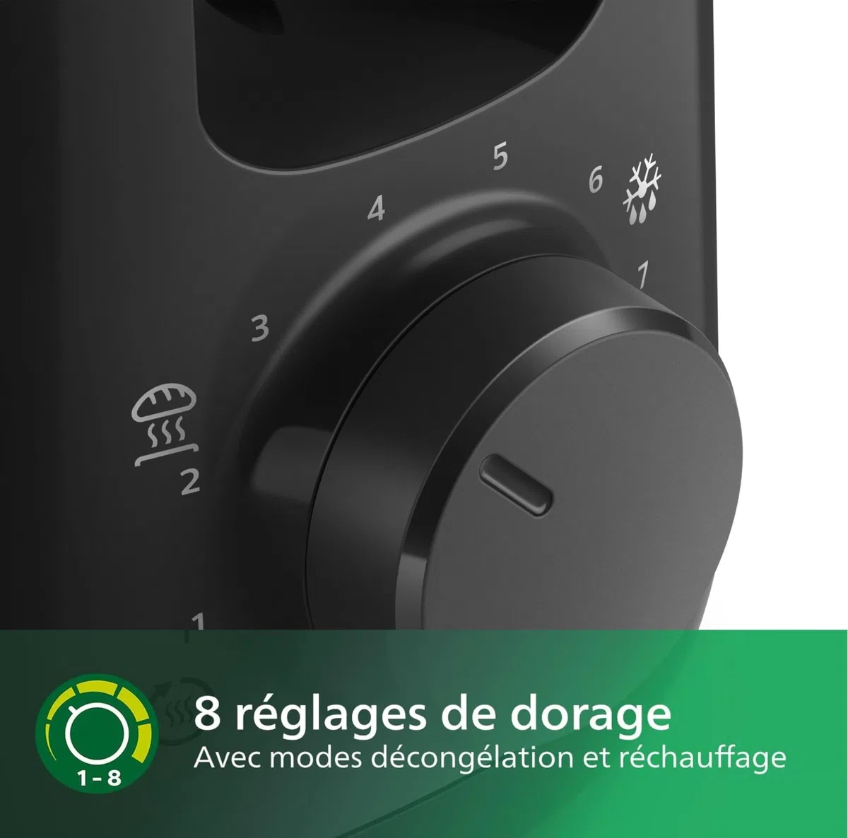 PHILIPS HD2590/90 Grille pain - Noir