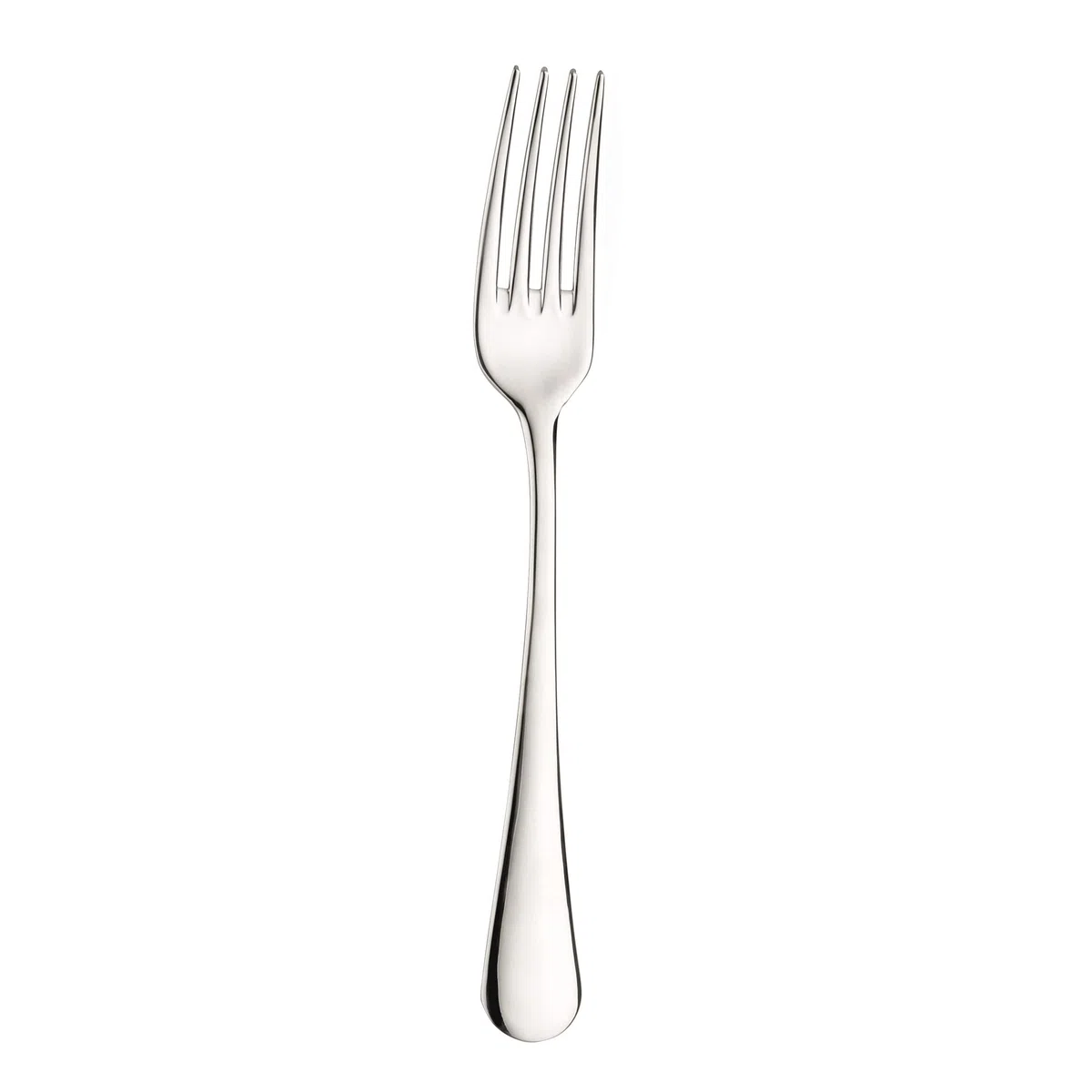 Pintinox, Set 24 Forchette Tavola Serie Round, Acciaio Inox Nichel Free, Made in Italy