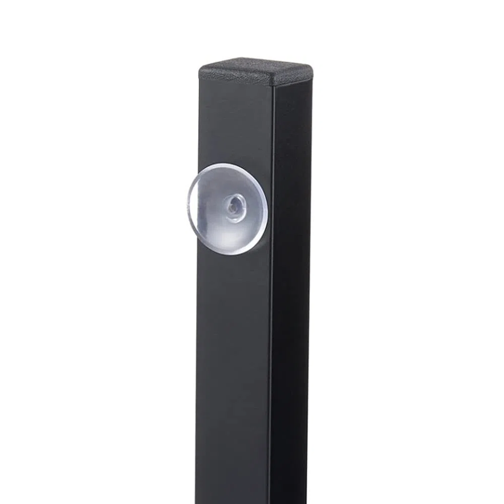 Supporto Extensible in metallo, Rastrelliera per Forno a microonde, ripiano espandibile e Regolabile in Altezza,Organizer da Cucina a 2 Livelli con 3 Ganci, Acciaio al Carbonio 42 cm (40-65 cm) nero