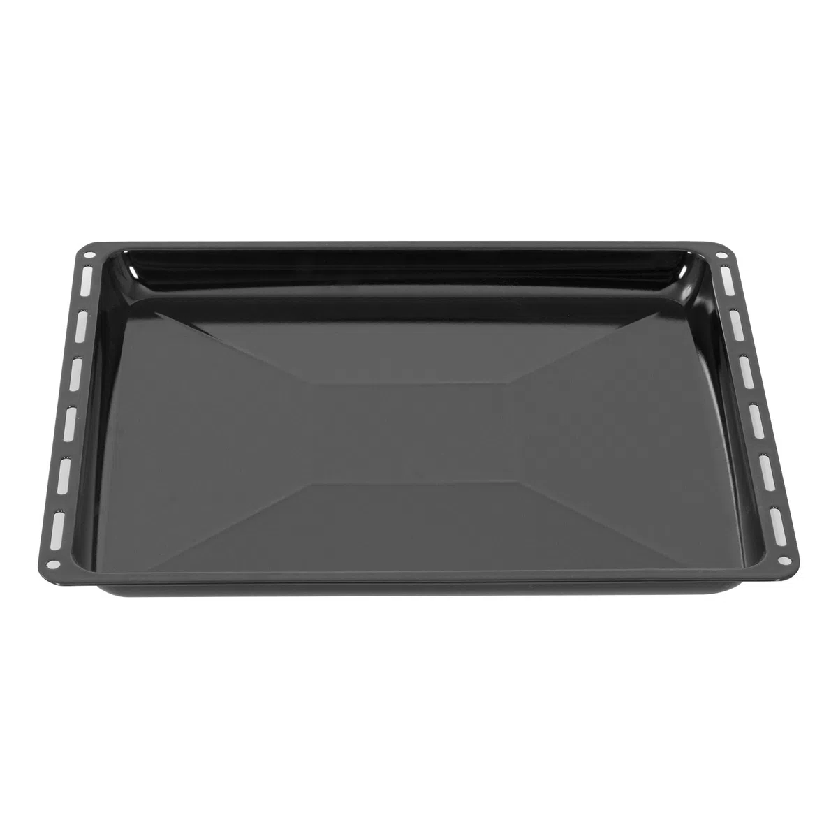 ICQN Teglia da Forno 42,2x37 cm, Profondità 3 cm, Compatibile con AEG, IKEA, Teglia Smaltata per Forno