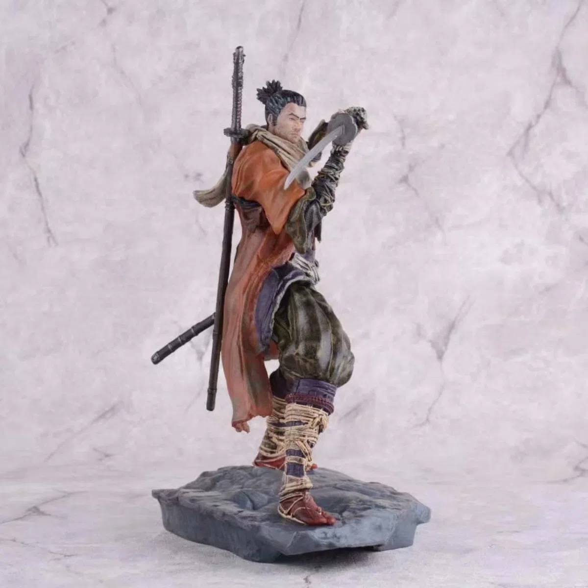 Modello di Figura di Anime Sekiro Pvc Figure D'Azione Modello da Collezione Giocattolo Statua Desktop Ornamenti 7,87 Pollici