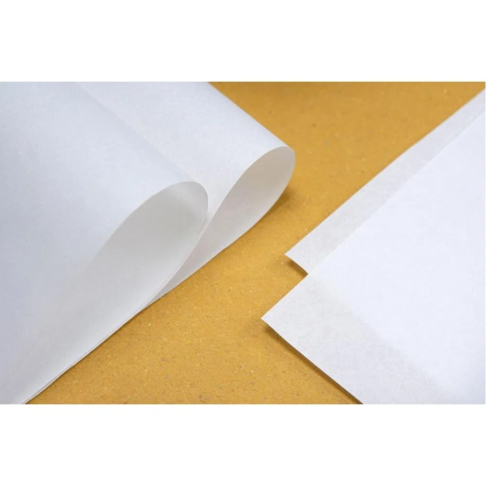 5 KG Fogli Carta Kraft per Incarto Alimenti BIANCA 100x150 cm 80 gr carta monolucida da imballo - circa 40 fogli