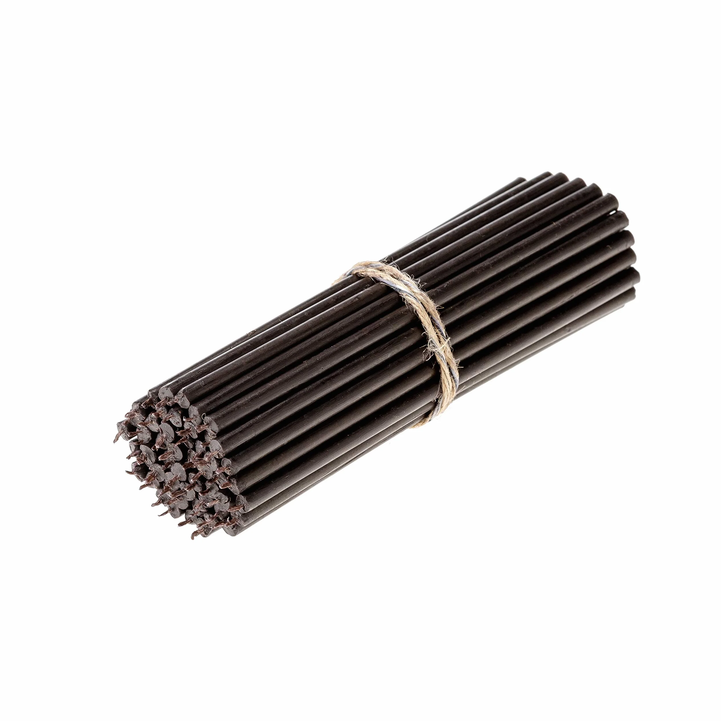 Danilovo Candele (Nero) Profumate in Pura Cera d’Api – Candele Chiesa Ortodossa per Preghiere, Natale, Lunghe, N100, Altezza 16,5 centimetri, 150 pz