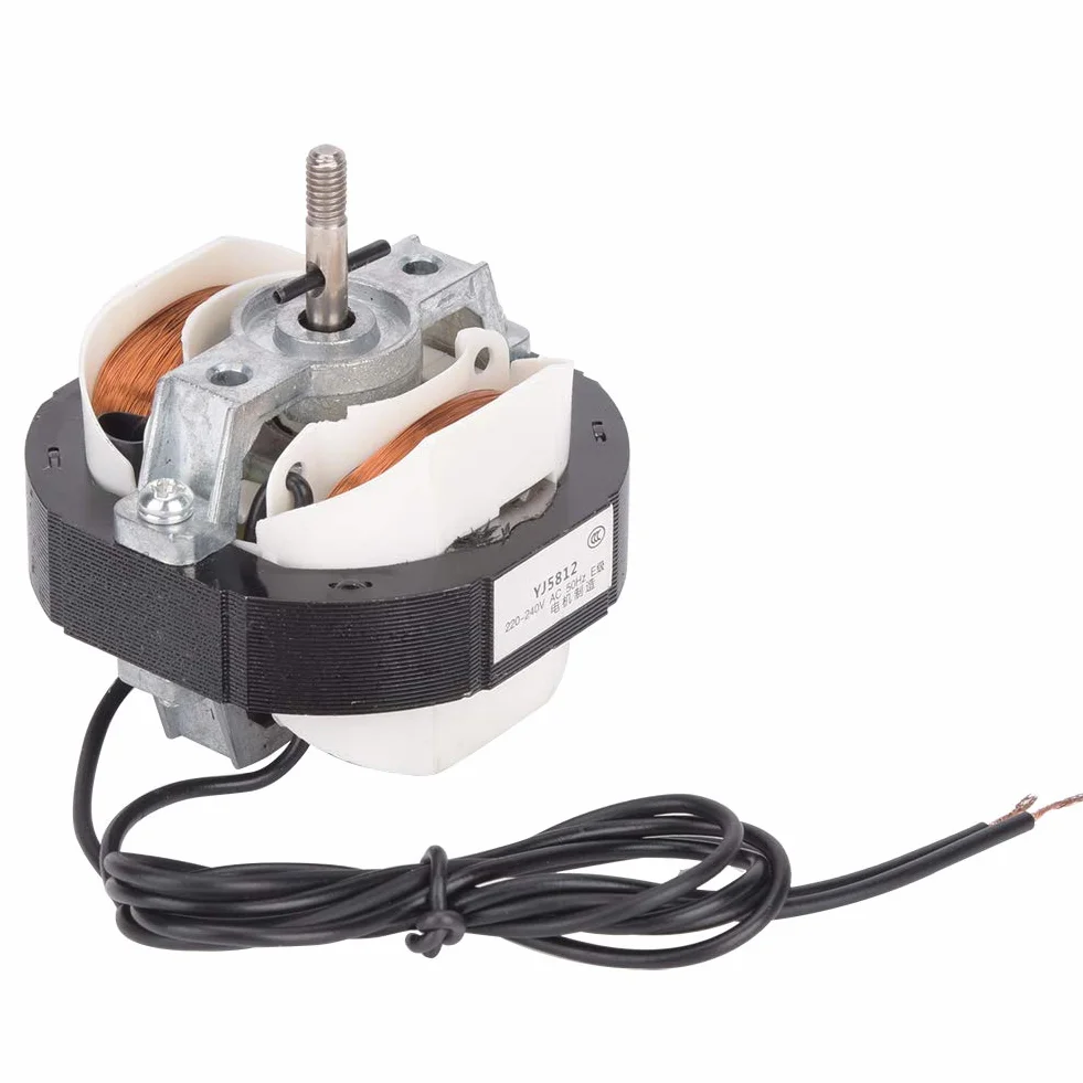 Motore di Ricambio per Ventola AC 230 V, Motore Asincrono con Palo Schermato in Rame per Riscaldatore Essiccatore Umidificatore