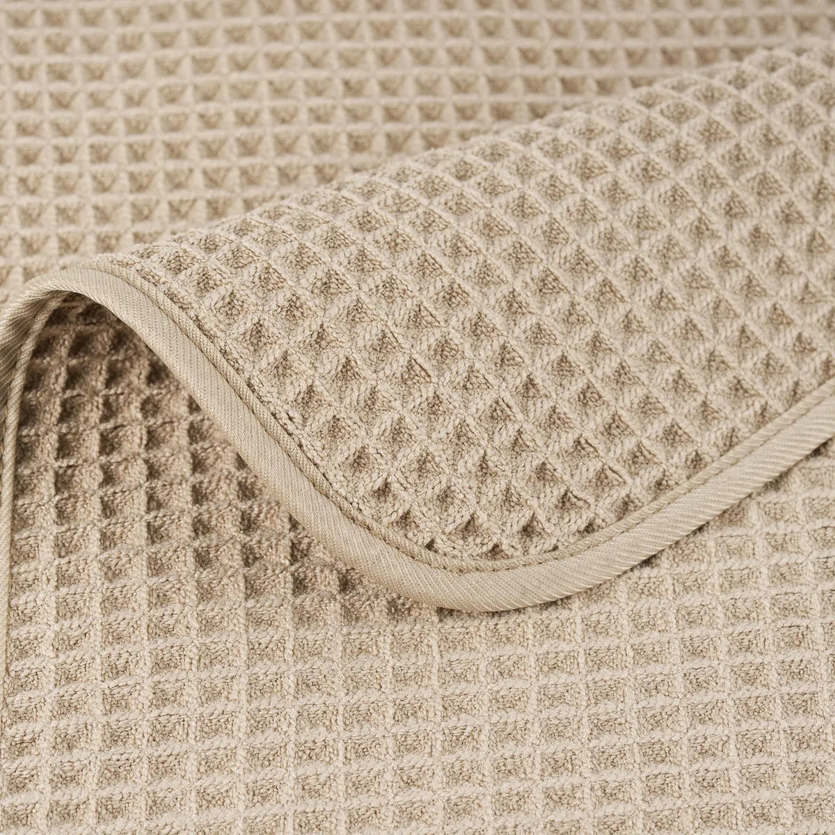 Polyte - 430 gsm telo bagno in microfibra anti-pelucchi - ad asciugatura rapida - tessuto a nido d'ape - 88,9 x 177,8 cm - set 2 pezzi