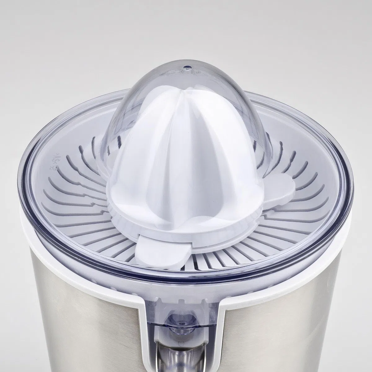 Girmi SR5400 Spremiagrumi, Capacità 150cc, 60 W, Due coni per agrumi, Beccuccio anti-goccia inox, Corpo Inox