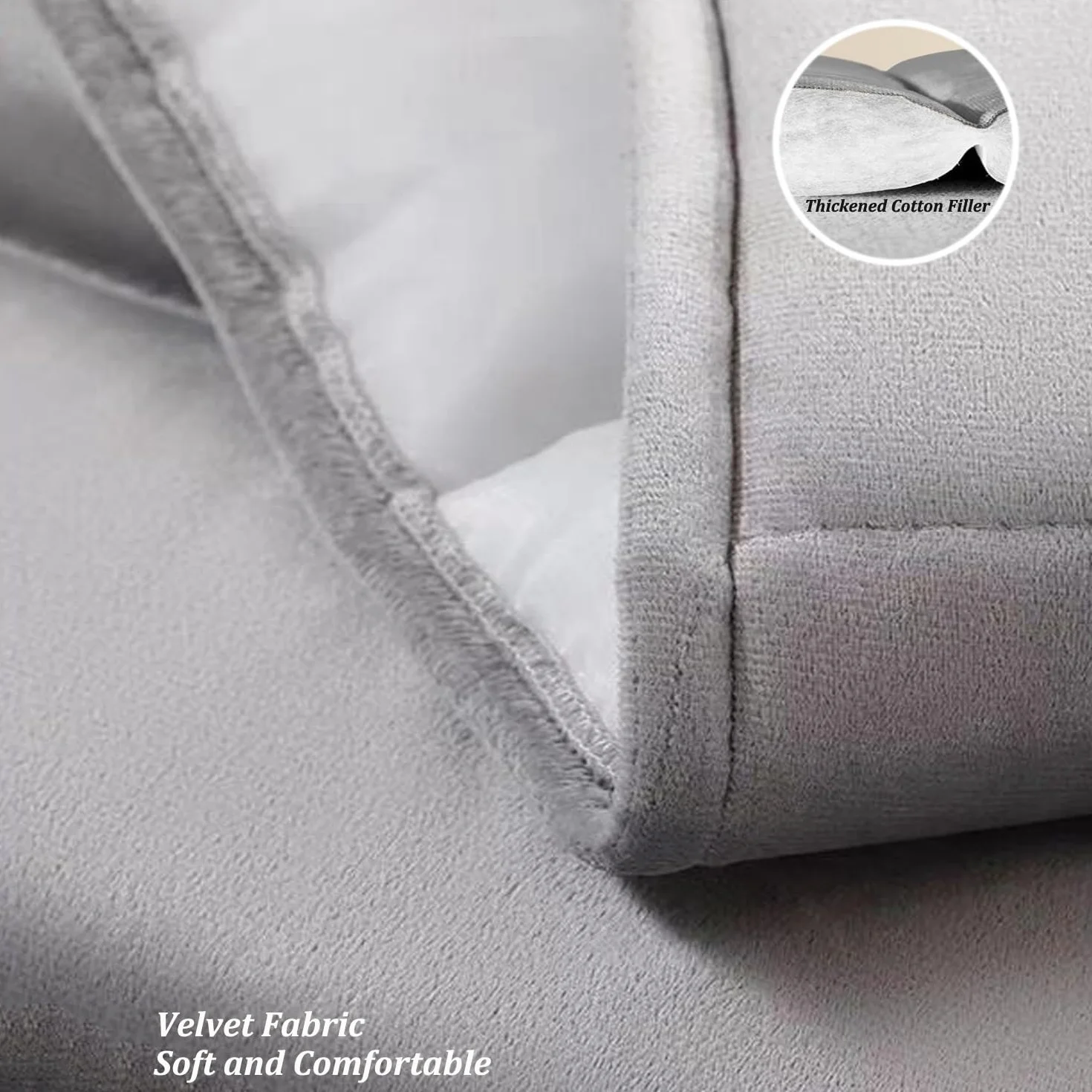 Copritestata Letto Copertura/Copri Testiere Letto Matrimoniale Imbottito Bianco,Velluto Elasticizzato Morbido Tessuto Universale,per Testiera Letto Decorazione(White,180cm)