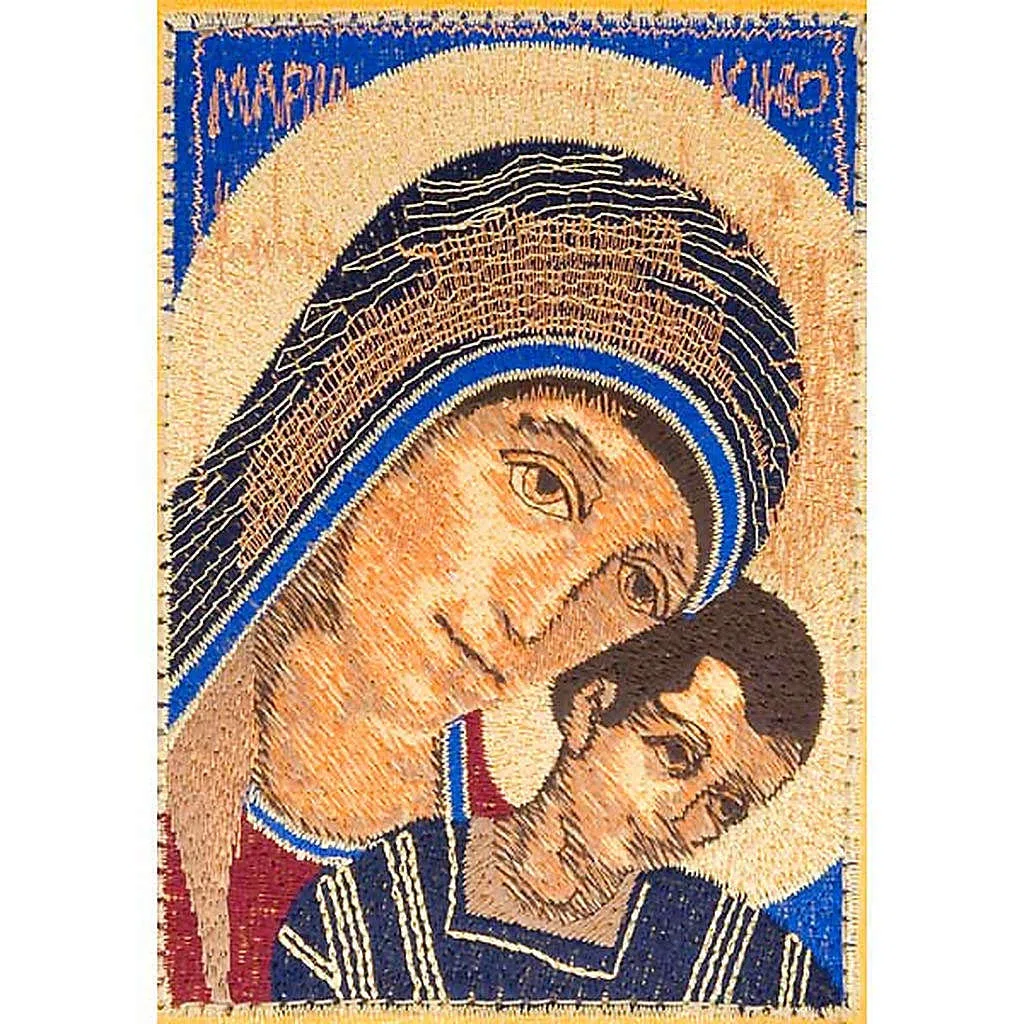 Holyart Copri Bibbia Gerusalemme Madonna con Bimbo Primo Piano