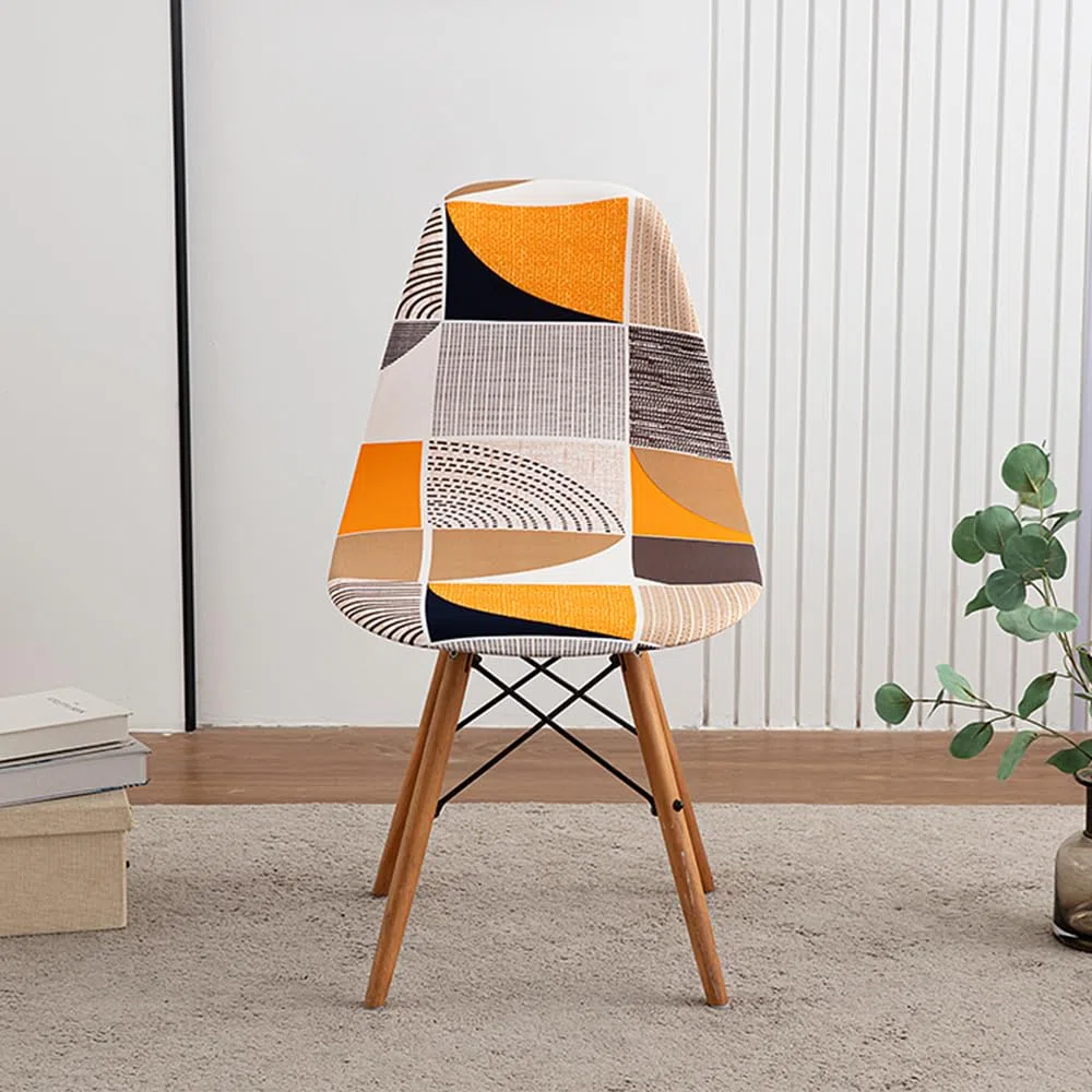 Coprisedia Scandinave per sala da pranzo Coprisedie Fodera per sedia da Pranzo Scandinave Coprisedia a forma curva 4 pezzi Penisola