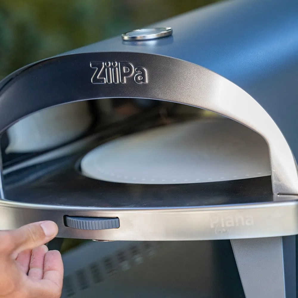 ZiiPa • Pietra per pizza POPPA Ø 31,5 cm • Cordierite refrattaria ad alte prestazioni • Cottura croccante e omogenea • Per Forni Piana a Pellet & Gas • Compatibile Forno Tradizionale