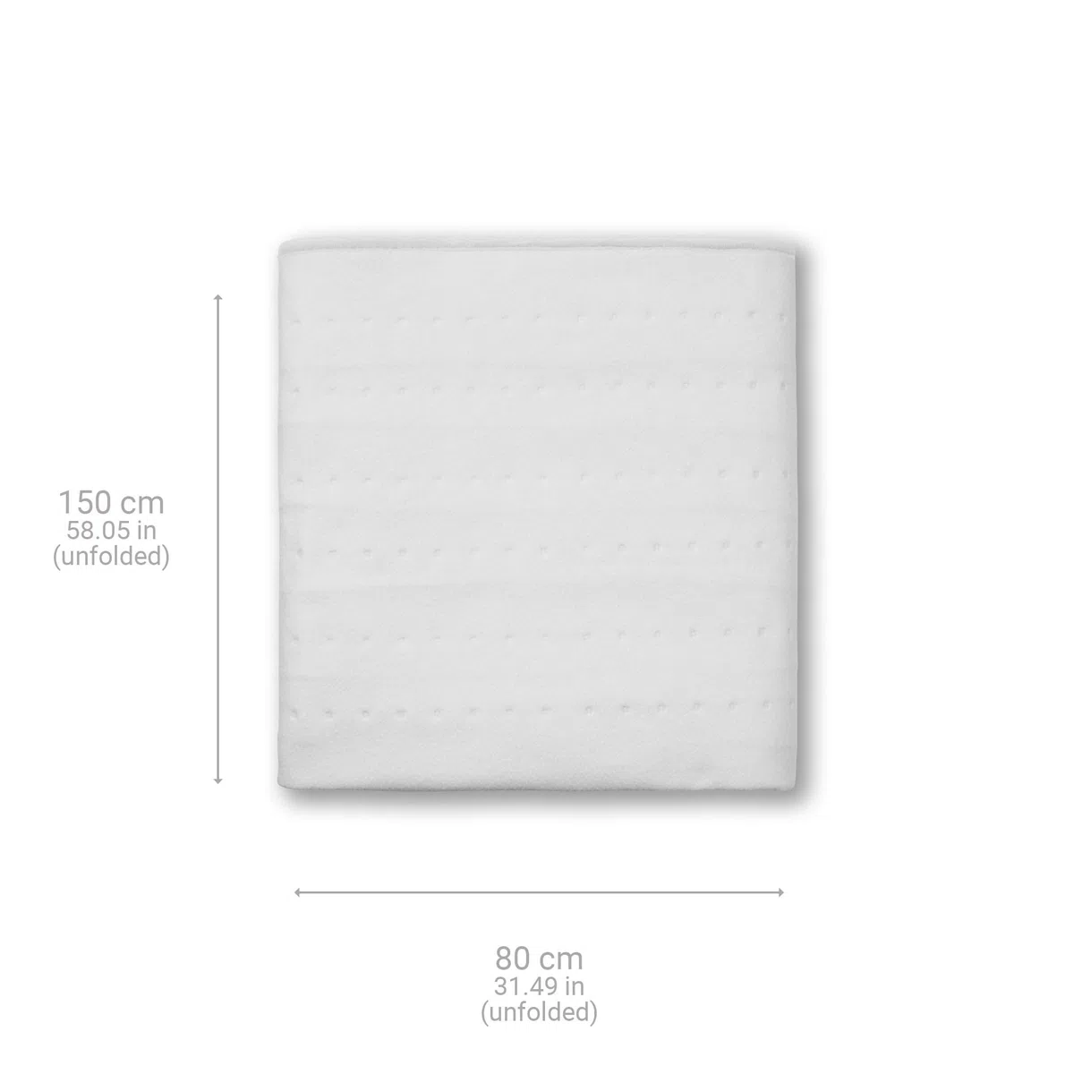 medisana HU 662 Sottocoperta elettrica, 150 x 80 cm, protezione da surriscaldamento a spegnimento automatico, 6 impostazioni di temperatura, lavabile, scaldamaterasso adatto a tutti i materassi