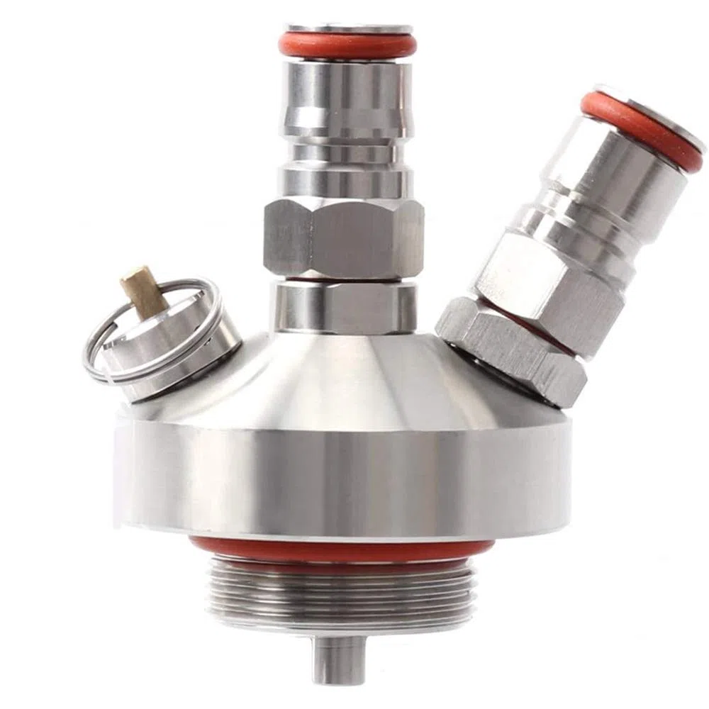 POFET Merrday - Mini dispenser per birra in acciaio inox 304, per birra, per coltivatori di birra artigianali