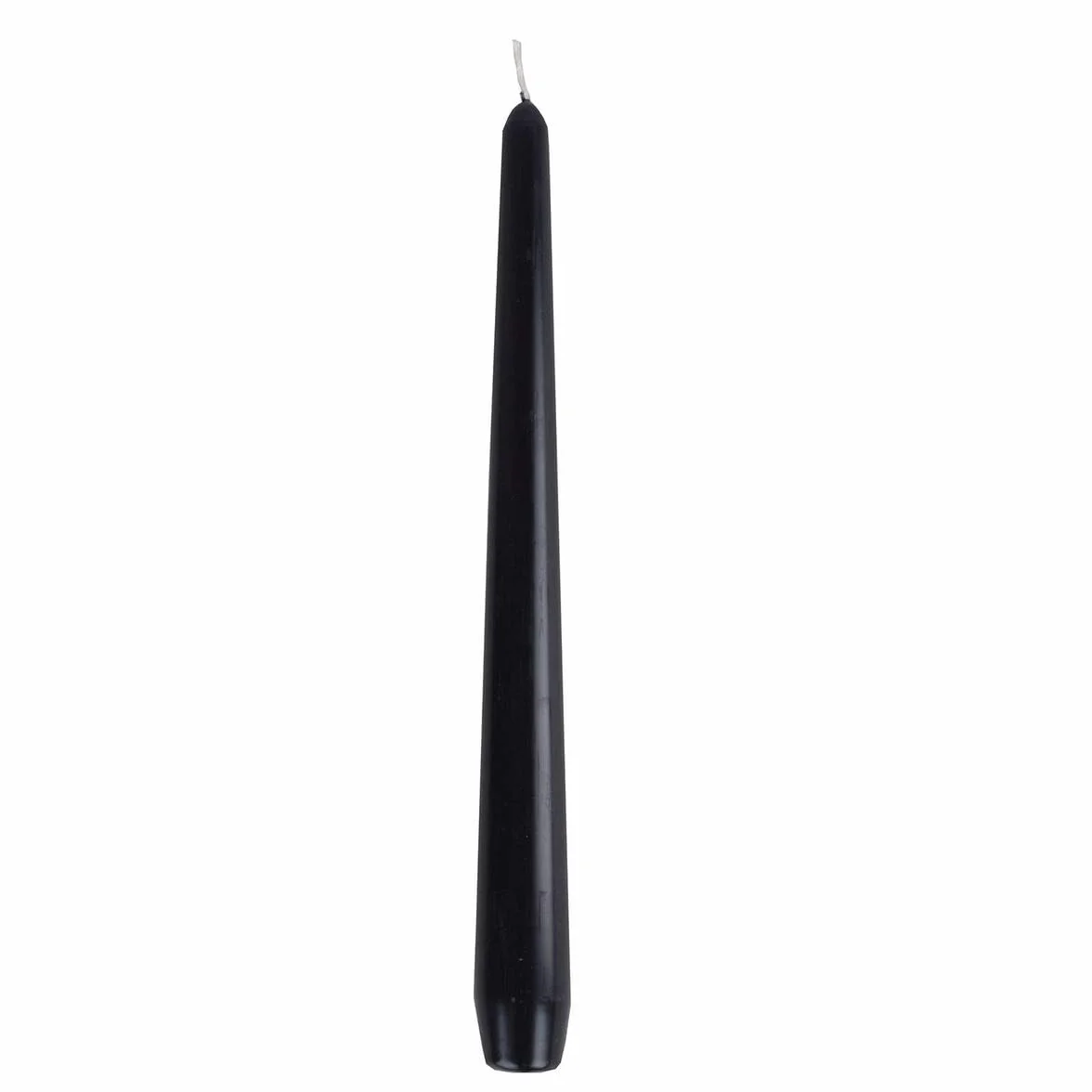 Papstar 10392 - 50 Candele per candelabro, diametro 2,2 - 25 cm, colore: Nero