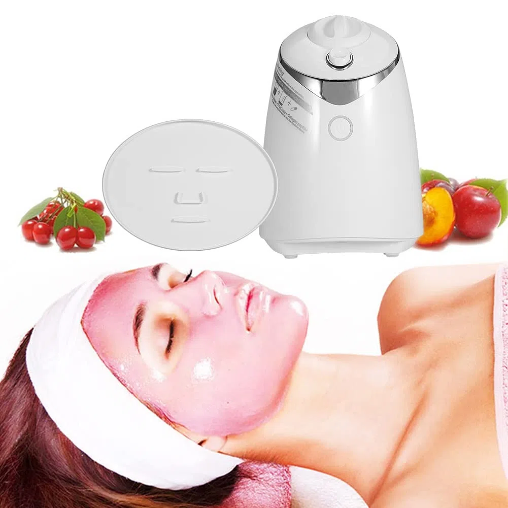Macchina per maschere, Macchina per la Creazione di Maschere, Macchina automatica per maschere facciali Macchina per la bellezza del collagene con frutta e verdura fai-da-te per la Cura del Viso(EU)