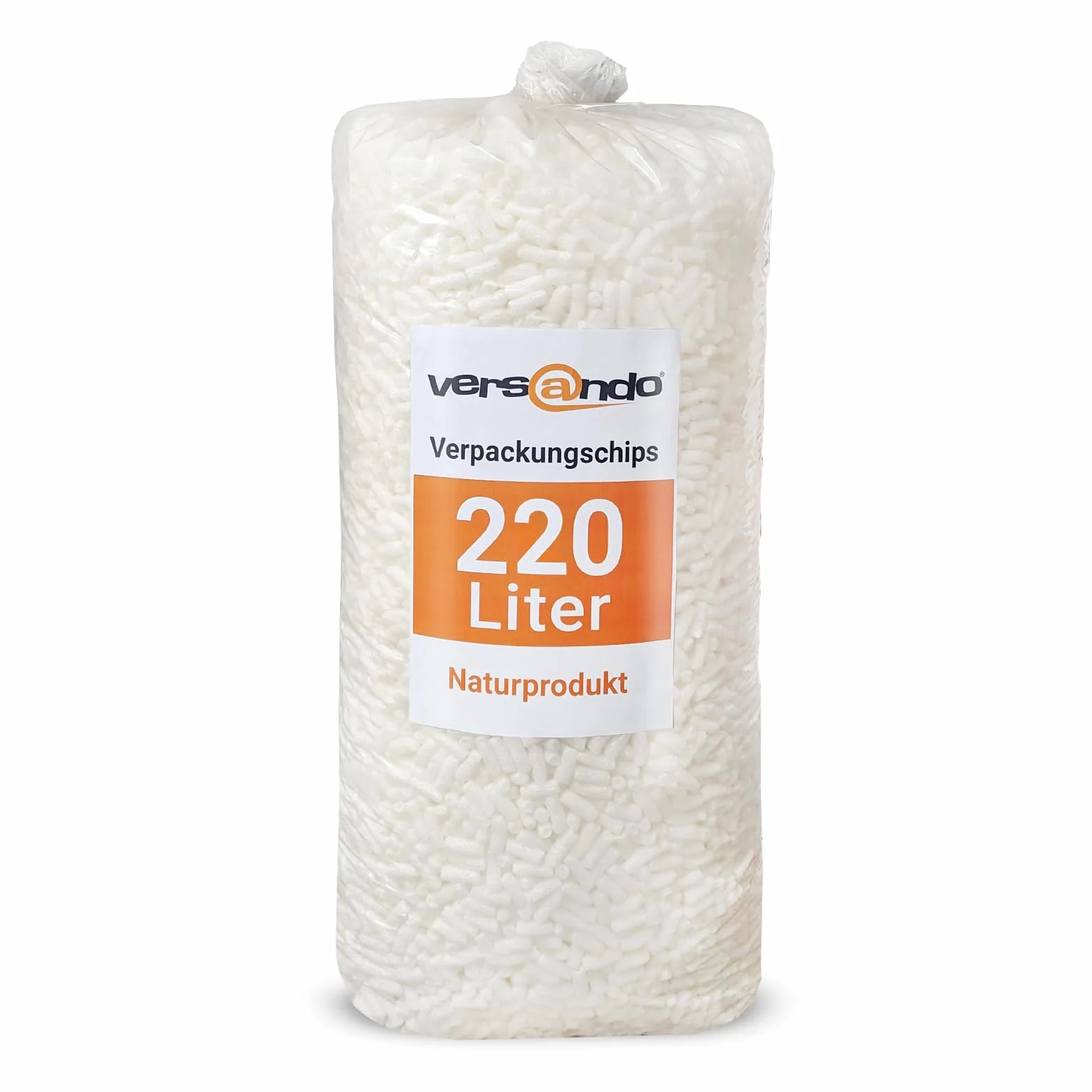 versando 220 litri patatine da imballaggio Materiale di riempimento Patatine per tappezzeria granuli di polistirolo per imbottitura - 100% naturalmente degradabili a base di amido di mais