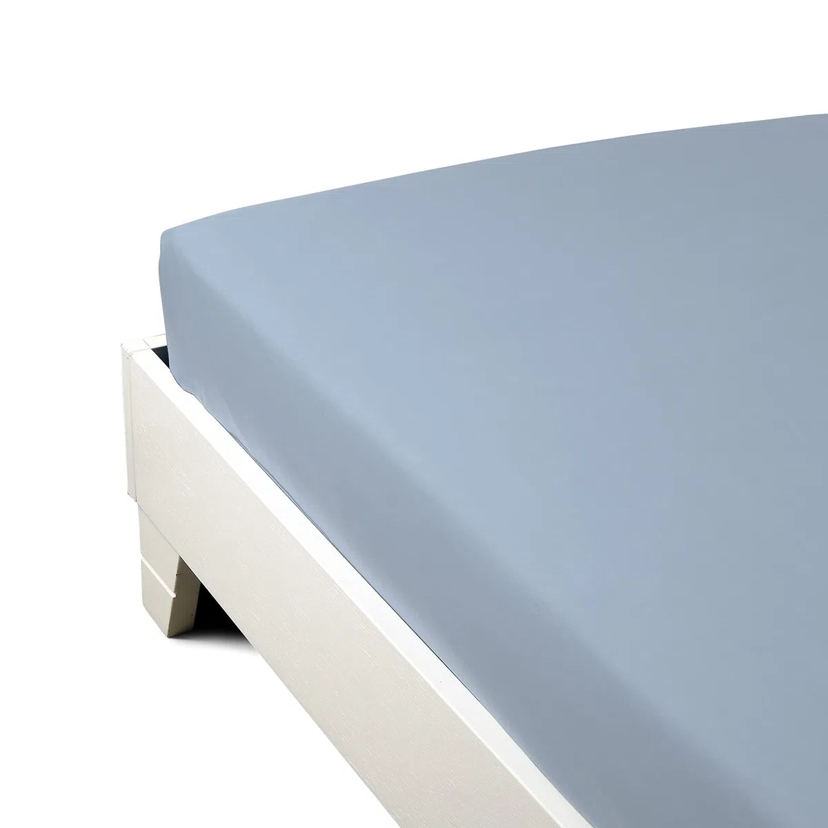 Caleffi 1003524 Percalle Inferiore Lenzuolo per Matrimoniale Letto, Azzurro