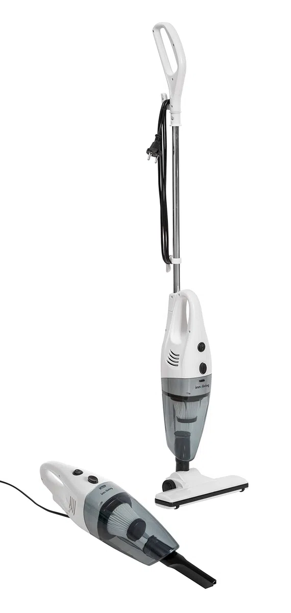 Innoliving Aspirapolvere per Uso Generico 2-In-1 Inn-651 2 in 1 senza Sacco, 0.8 Litri, 77 Decibel, Plastica