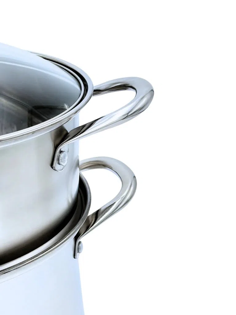 Pentola per Cous Cous Cuscus Vaporiera a Induzione in Acciao Inox (10L)