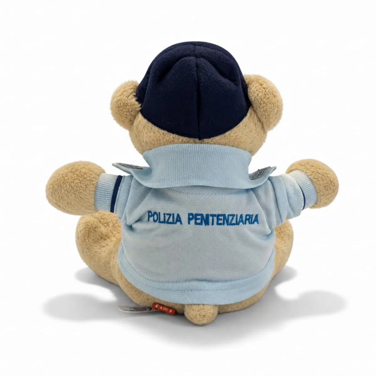 Orsetto Polizia Penitenziaria Personalizzabile – Peluche Decorativo Forze dell’Ordine con Divisa Polizia Penitenziaria, Nome Ricamato su Richiesta – Articolo da Collezione Non Giocattolo