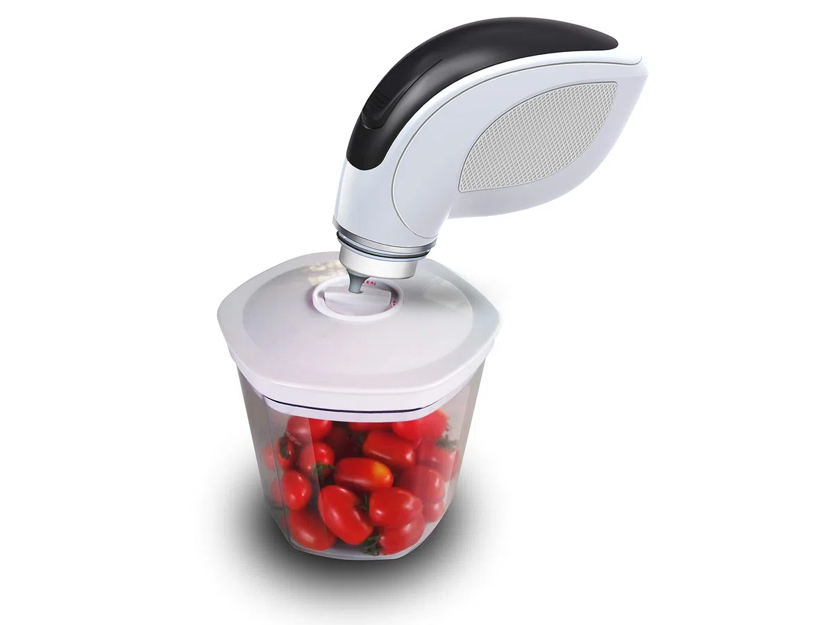 Maxxo Set di 3 Contenitori Professionale 0,7/1,4/2l Scatole Universale Alimentare per Macchine Sottovuoto per alimenti sensibili alla pressione e liquidi