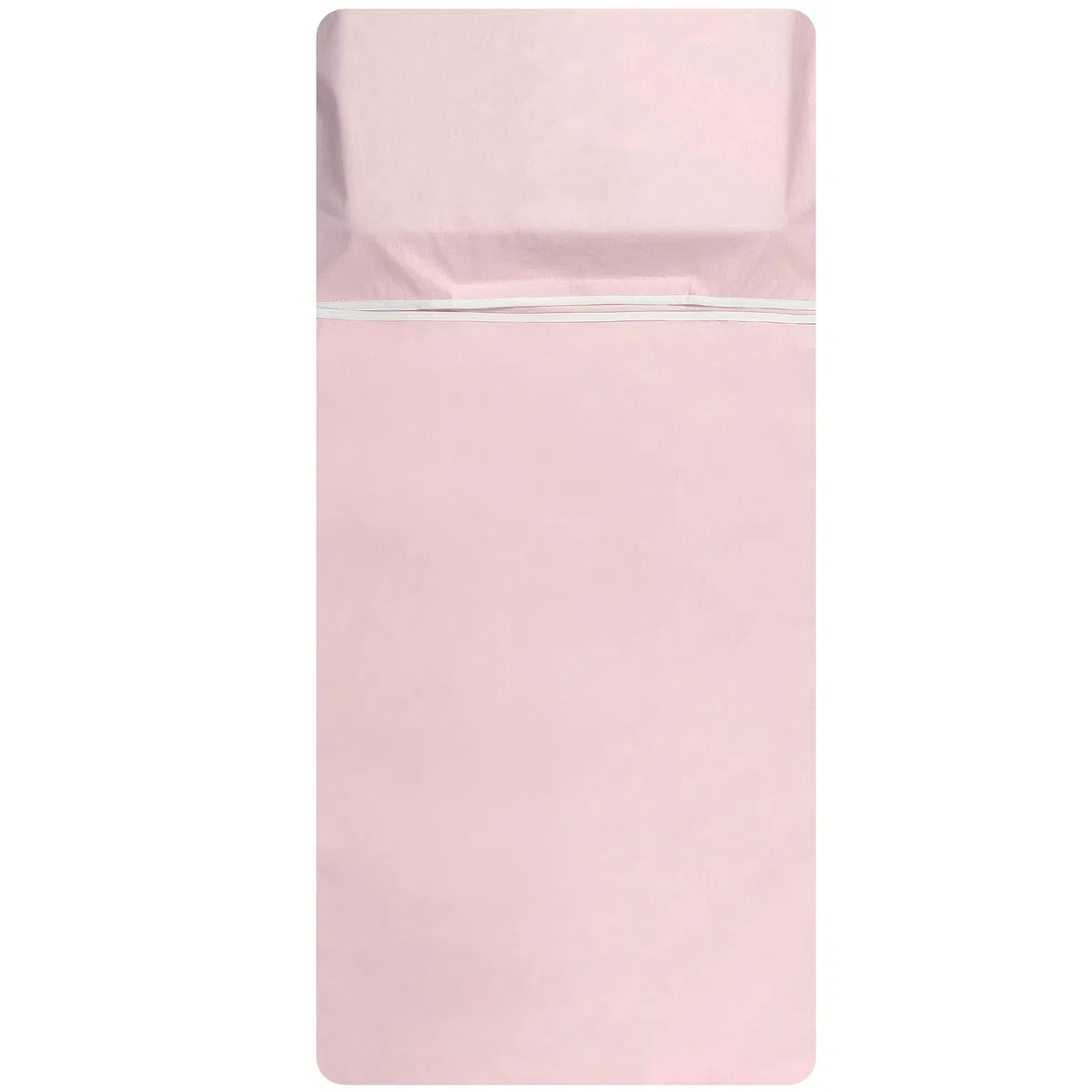 Set Asilo, Sacco nanna e sacchetto per Bimbo e Bimba da 2 a 6 Anni - Tessuto 100% Cotone Rosa Copertina Asilo