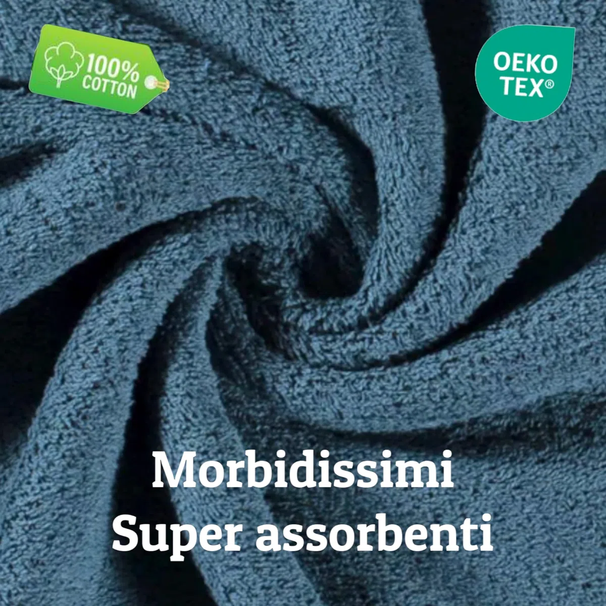AmiAmarena Asciugamani personalizzati con nome ricamato. Set 4 asciugamani bagno personalizzati. 100% spugna di cotone (Vari colori, 2viso+2ospite)