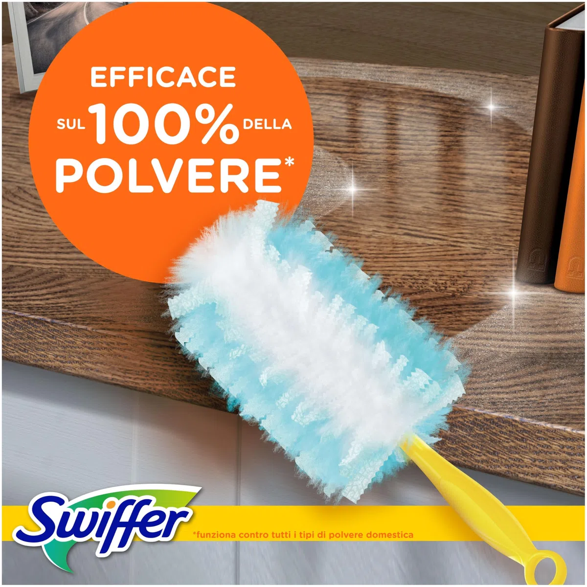 Swiffer Duster Ricariche Piumini Cattura Polvere, 92 Piumini, Cattura e Intrappola Polvere e Sporco, Raggiunge I Punti più Difficili della Casa, Con Profumo Ambi Pur, Offerta Incredibile