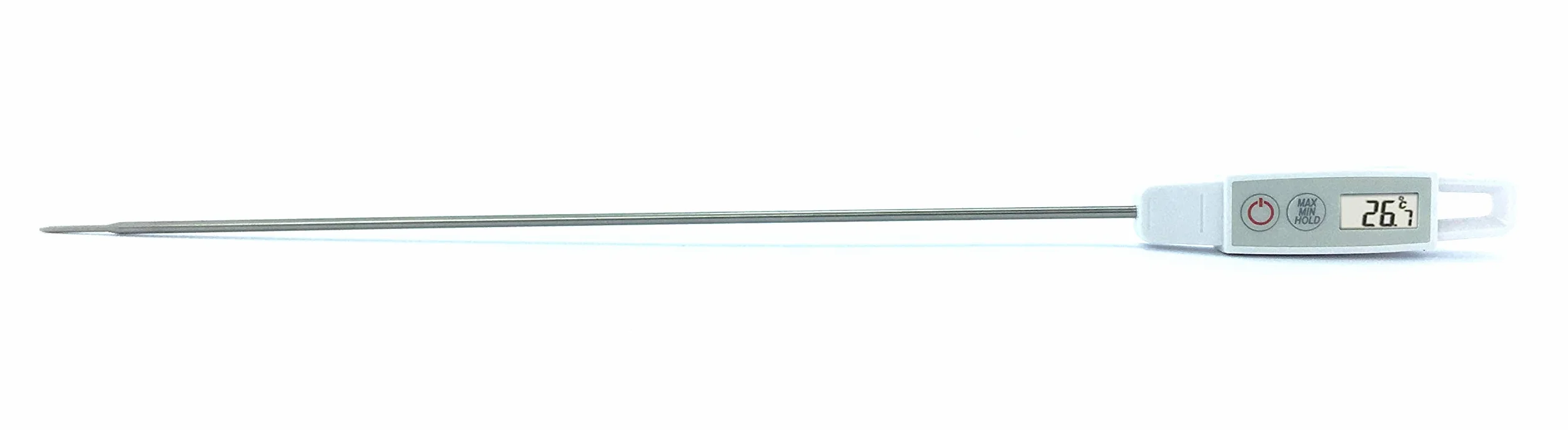 TFA Dostmann Termometro digitale con sonda extra lunga, veloce e preciso, versatile, L 24 x L 19 x H 400 mm