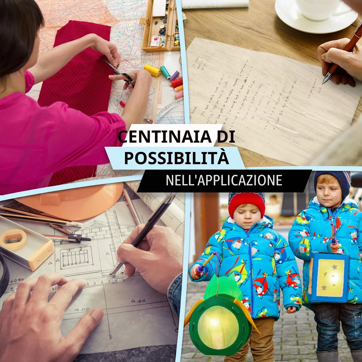 ELES VIDA cartamodello premium 91,4 cm x 50 metri 50 g/m - rotolo di carta trasparente bianco - carta da disegno, schizzi, carta artigianale fai-da-te per artigianato, architettura, disegno