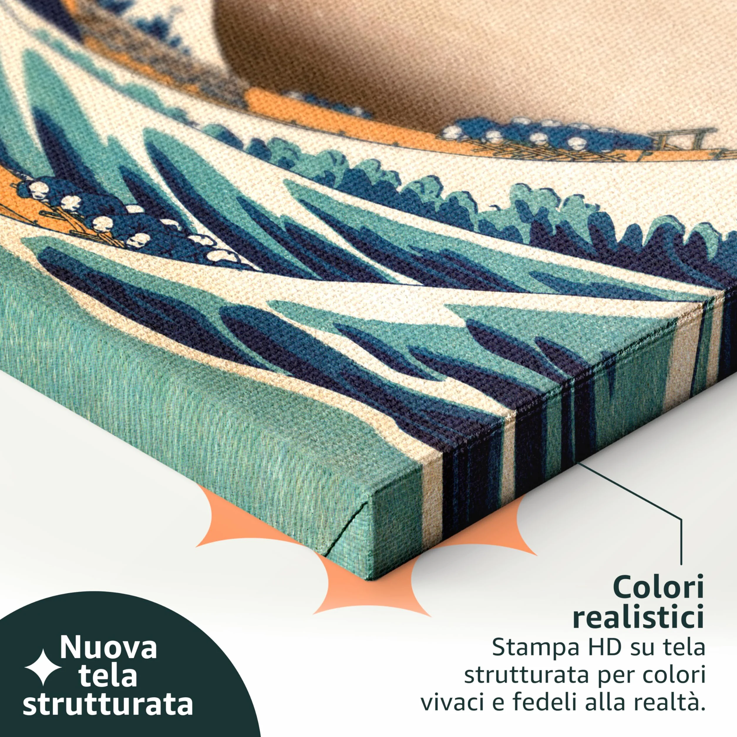 murando - Quadro Mappamondo 150x60 cm 5 pezzi Stampa su tela XXL Immagini Moderni Quadri Murale Fotografia Grafica Soggiorno Decorazione da parete Rosa dei Venti Blu Terra Mondo k-A-0415-b-m