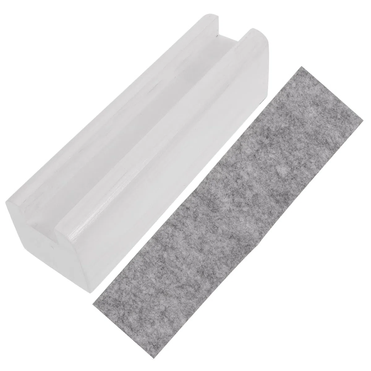 DOITOOL Supporto Per Specchio a Figura Intera in Legno 9.84X2.76X2.76 Pollici Base Antiscivolo Supporto Stabile Per Specchio Da Terra Espositore Per Opere D'Arte Casa Ufficio