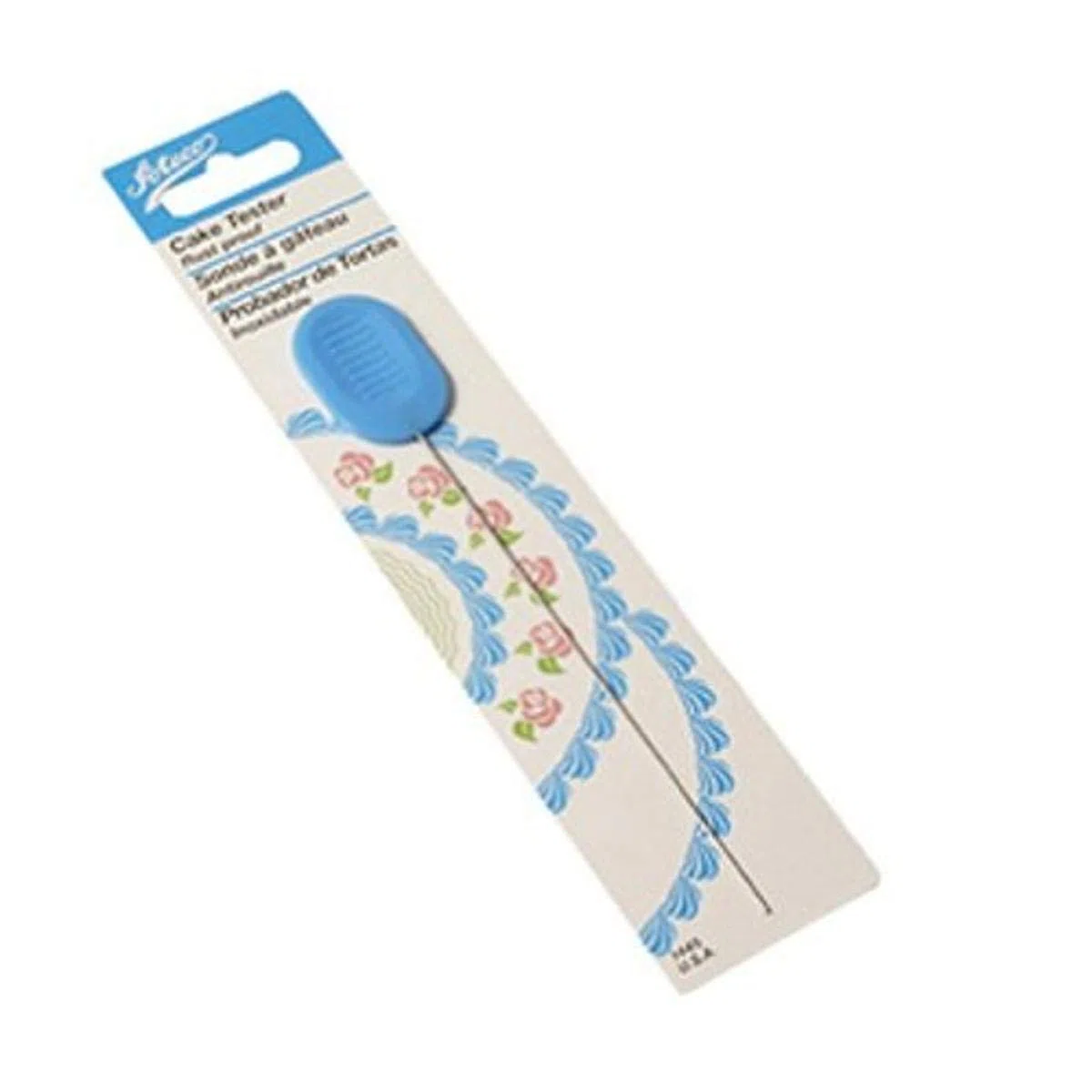 Ateco - Tester per torte, in plastica, confezione da 12