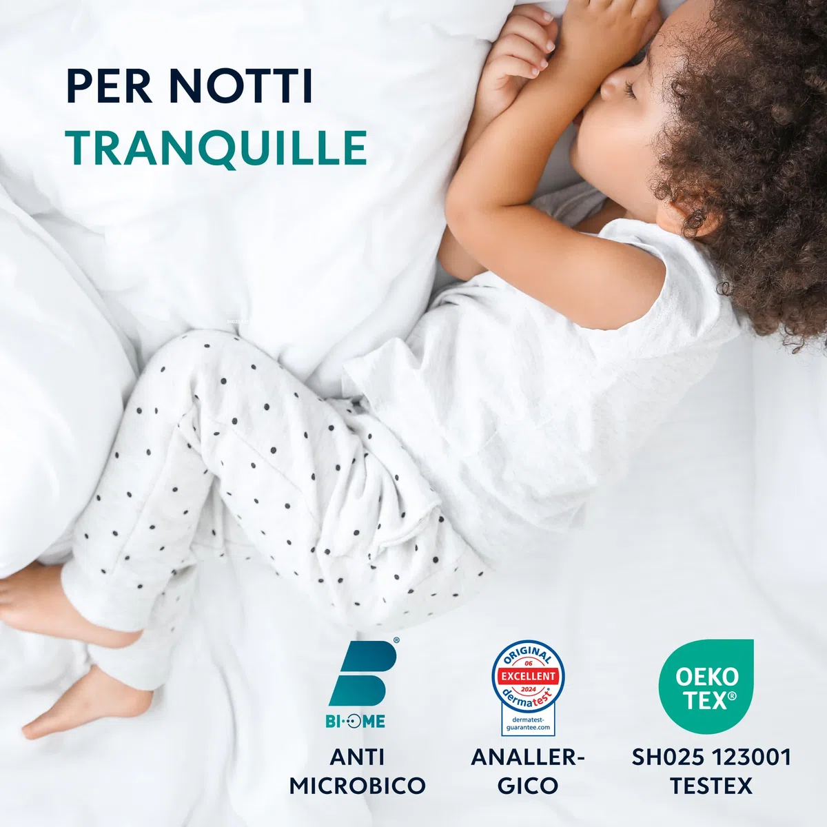 Dreamzie Coprimaterasso Matrimoniale Impermeabile 160x200x25 cm - Coprimaterasso Antiacaro Integrale con Chiusura a Zip per Allergici