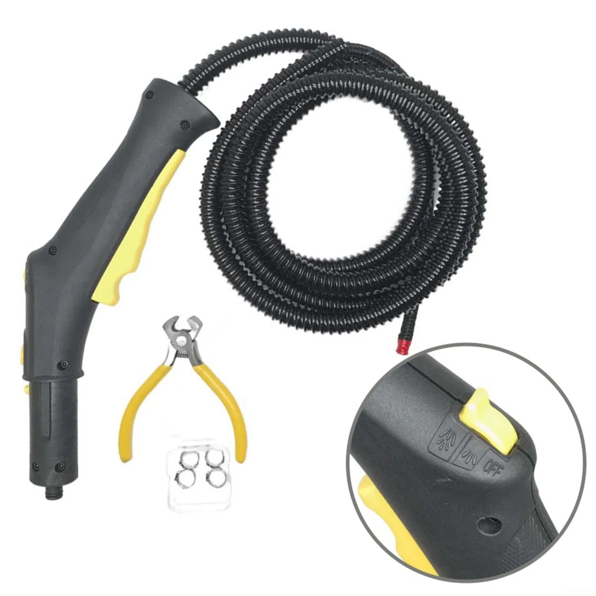 BlissfulAbode Tubo di ricambio per pulitore a vapore 43220483 per modelli Karcher serie SC SC1 SC2 SC3 SC4