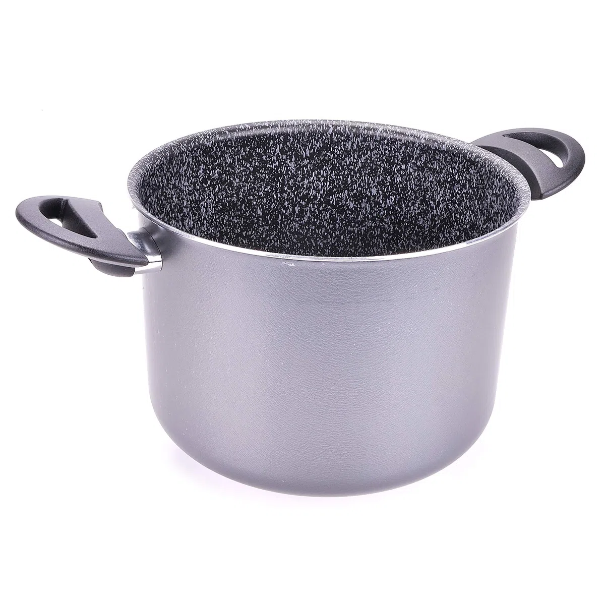 ALLUFLON Tradizione Italia Pentola, Alluminio, Nero, 22 cm