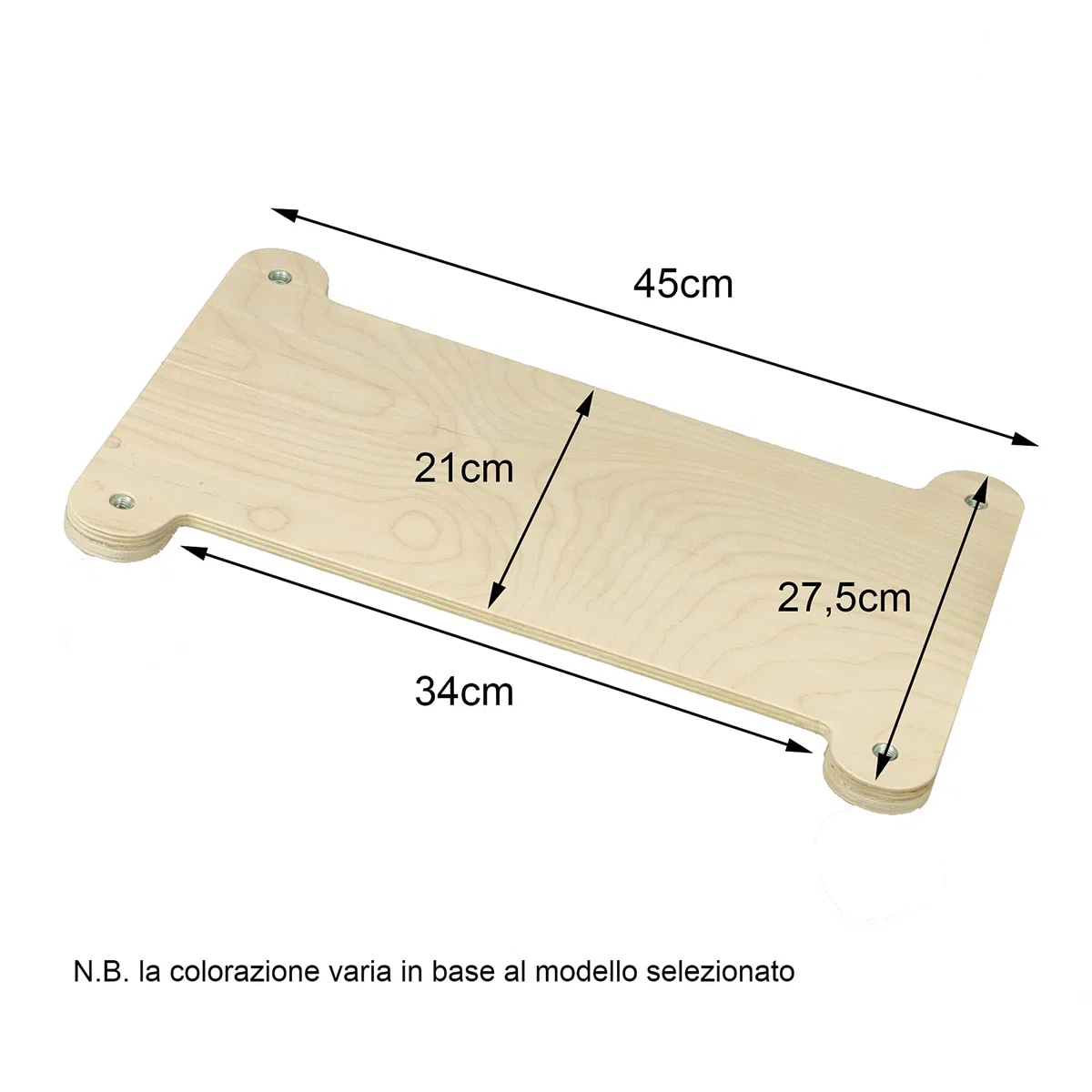 Cemab Supporto per Computer Desktop, Nuova Versione Rinforzata. Carrello Porta pc in Legno con Ruote (Bianco Lucido)